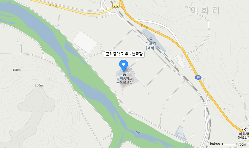 학교 찾아오시는 길 지도